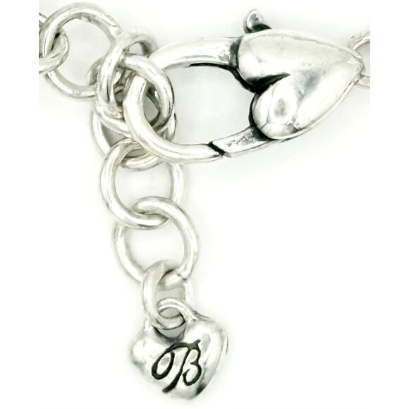 Brighton Heart of Hope Go Red Charm Bracelet - Rare Collectible Early 2000s - Picture 5 of 6